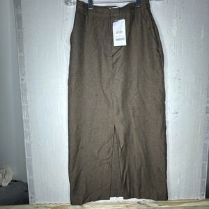 NWT 12th Tribe x Corporate Natalie Front Split Trousers Skirt | Sz: S